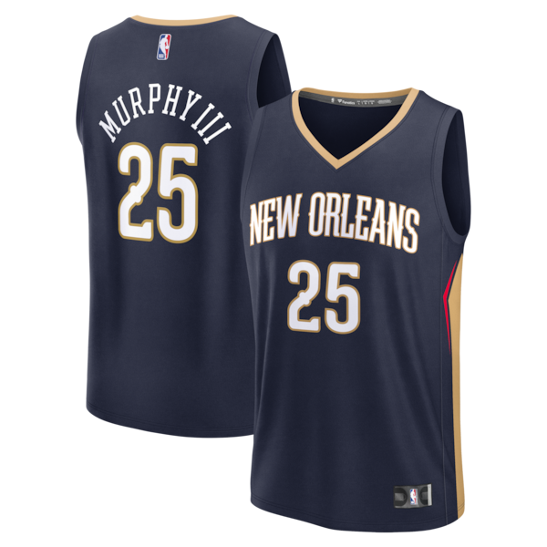 Trey Murphy III New Orleans Pelicans  Fast Break Replica Jersey - Navy - Icon Edition