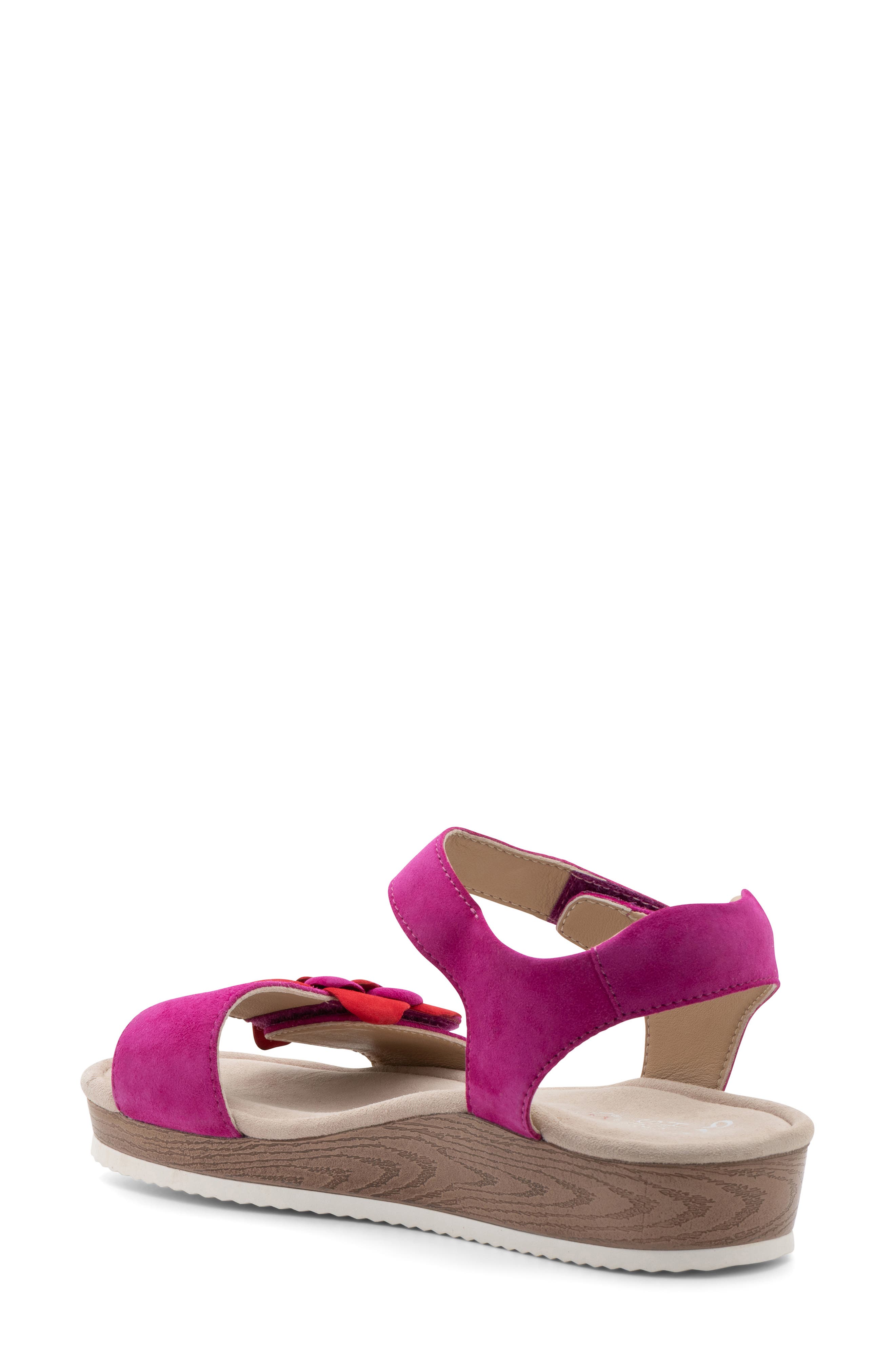 ara Flower Ankle Strap Sandal