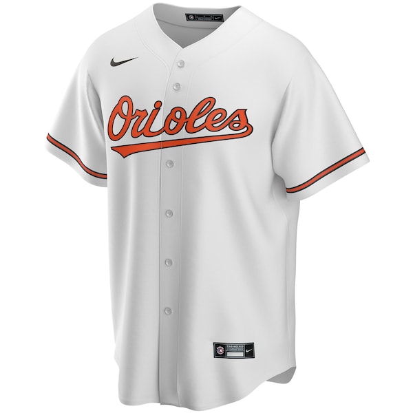Baltimore Orioles Nike Home Replica Custom Jersey - White