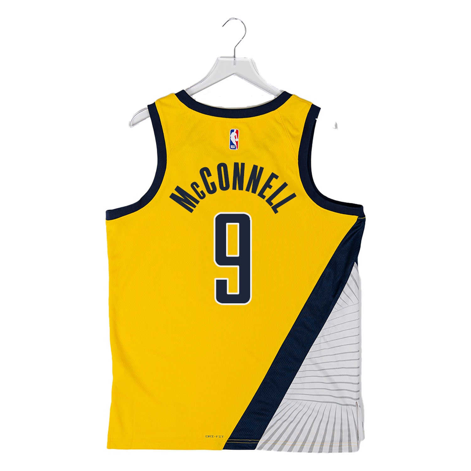 T.J. McConnell Indiana Pacers Nike Unisex Swingman Replica Jersey - Icon Edition - Yellow