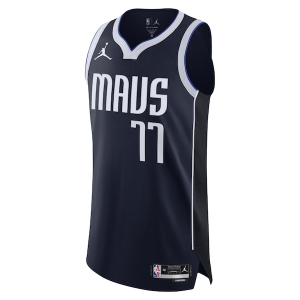 Luka Dončić Dallas Mavericks Jordan Brand Authentic Player Jersey - Statement Edition - Navy