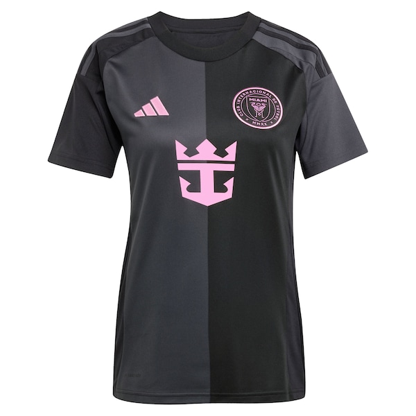 Inter Miami CF adidas Women's 2025 The Fortitude Kit Replica Custom Jersey - Black