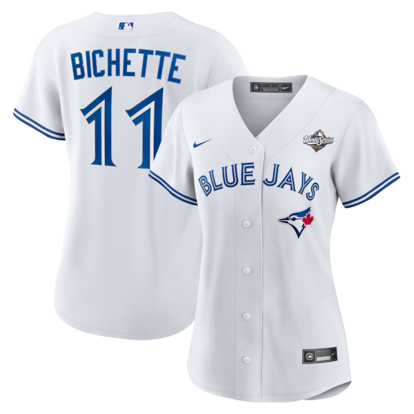 Bo Bichette Toronto Blue Jays Nike Women's 2025 World Series Home Replica Player Jersey - White