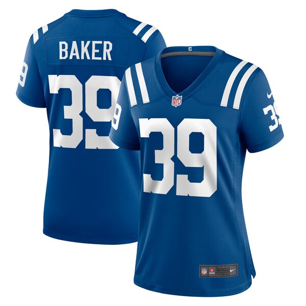 Darrell Baker Jr Indianapolis Colts Nike Women's Team Game Jersey -  Royal