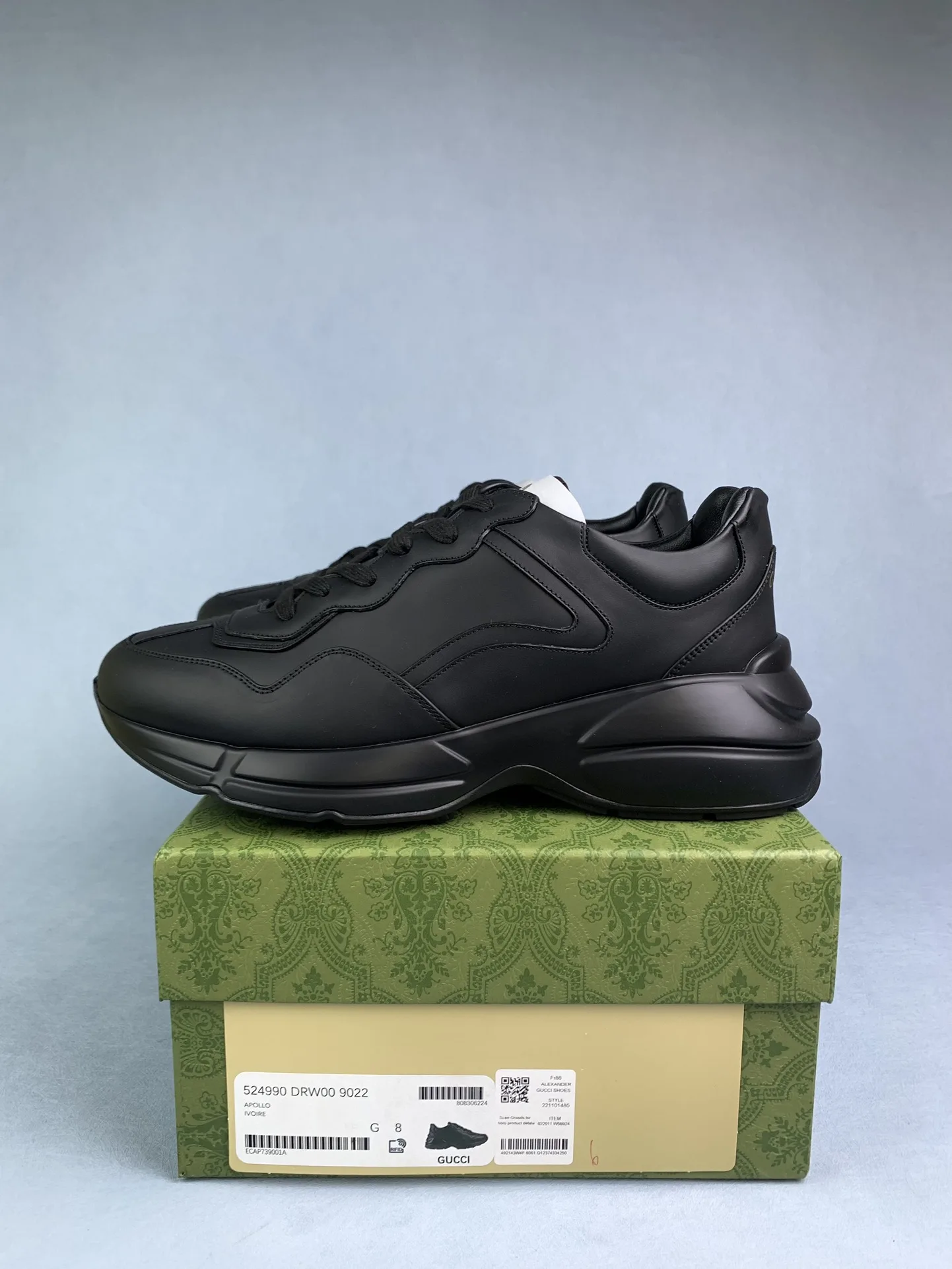 Gucci Rhyton leather sneaker product photo from LabelPicks