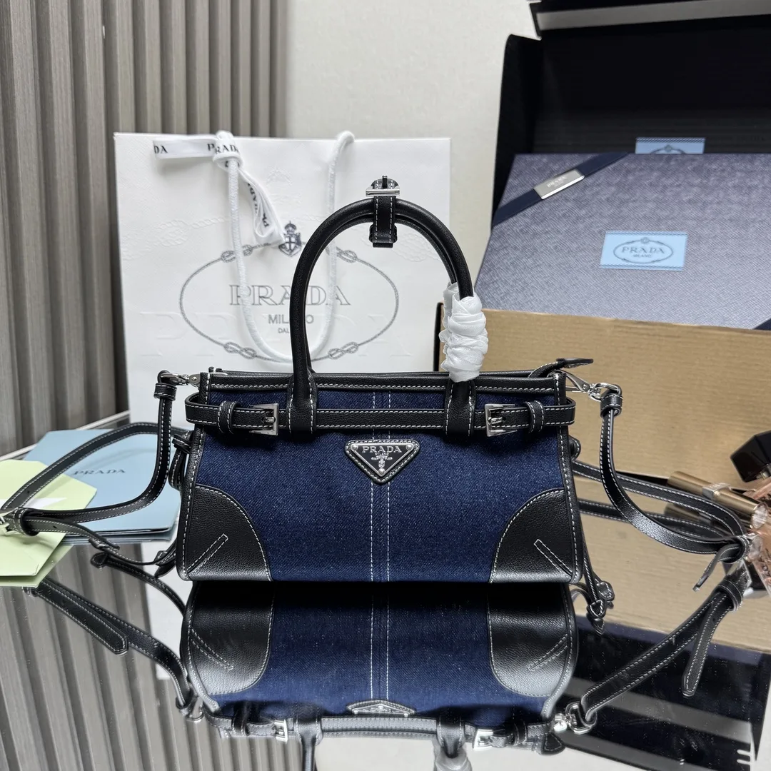 Prada Bonnie Calfskin Top Handle Bag product photo from LabelPicks