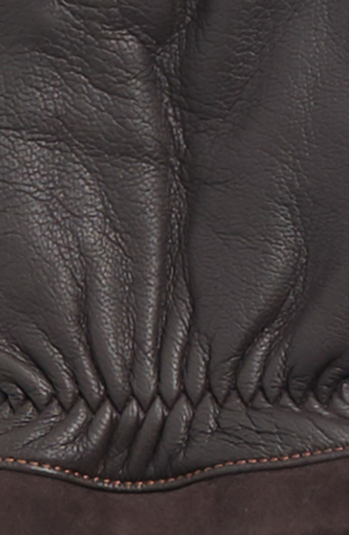 UGG® Faux Fur Lined Captain Pieced Leather Glove