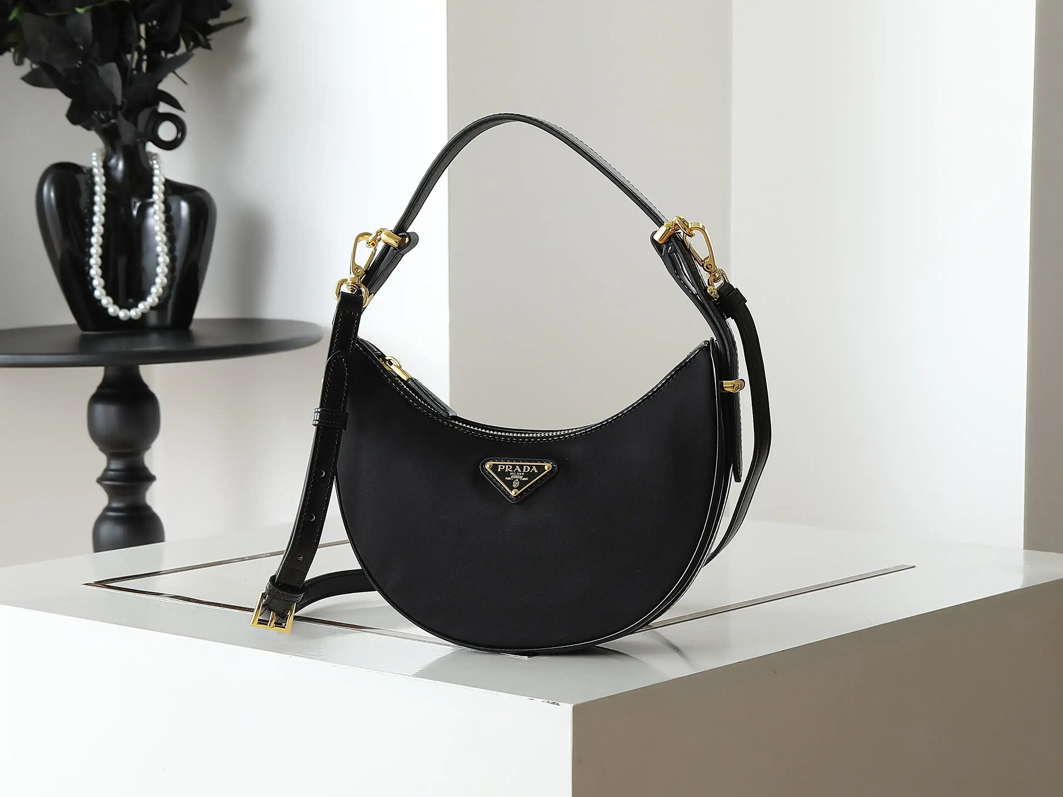 Prada Lambskin Shoulder Bag product photo from LabelPicks