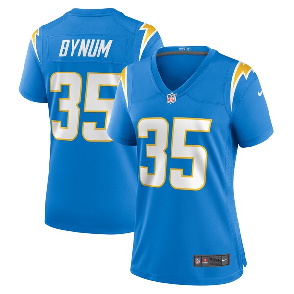 Terrell Bynum Los Angeles Chargers Nike Women's Team Game Jersey -  Powder Blue