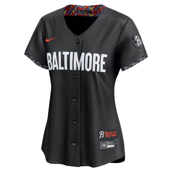 Adley Rutschman Baltimore Orioles Nike Women's City Connect Limited Jersey – Black