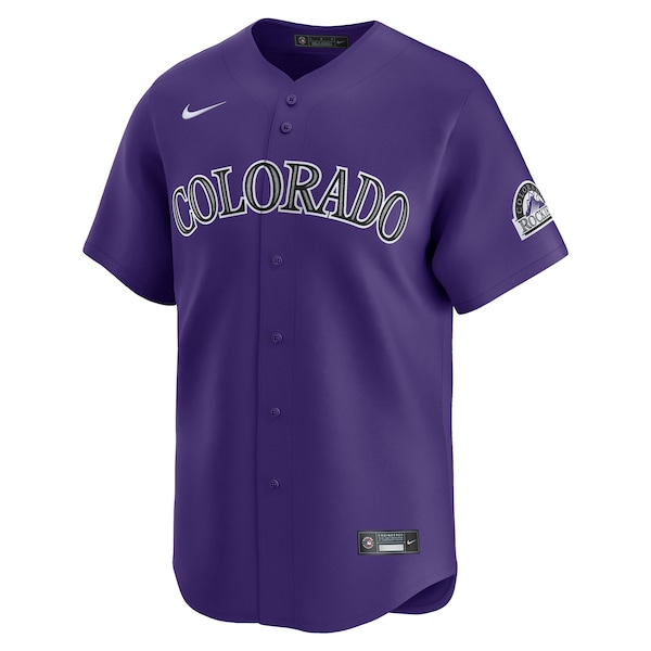 Colorado Rockies Nike Alternate Limited Jersey – Purple