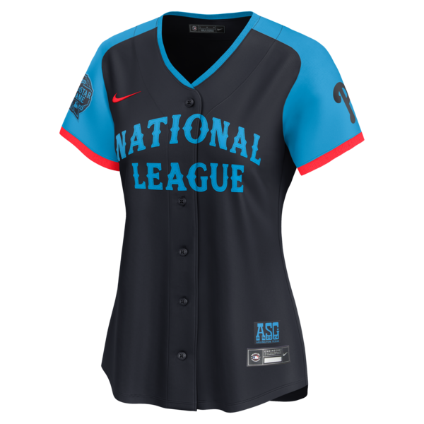 Bryce Harper National League Nike Women's 2024 MLB All-Star Game Limited Player Jersey - Navy