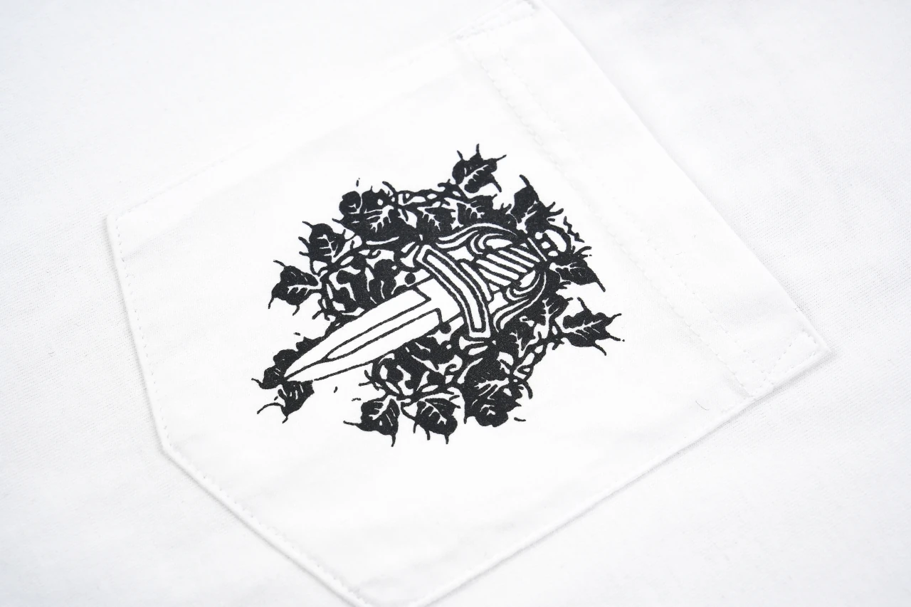 Chrome Hearts White Vine Dagger Graphic T-Shirt product photo from LabelPicks