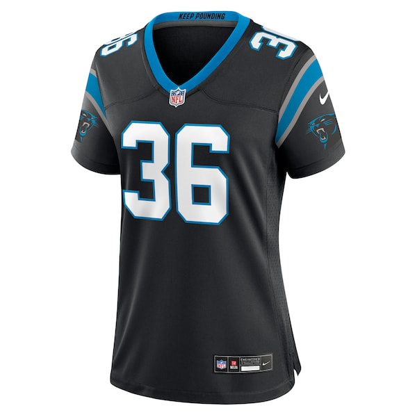 Demani Richardson Carolina Panthers Nike Women's Team Game Jersey -  Black