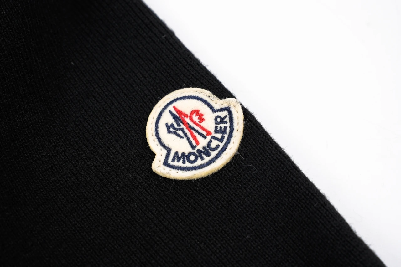 Moncler Black Knit-Sleeve Down Jacket product photo from LabelPicks