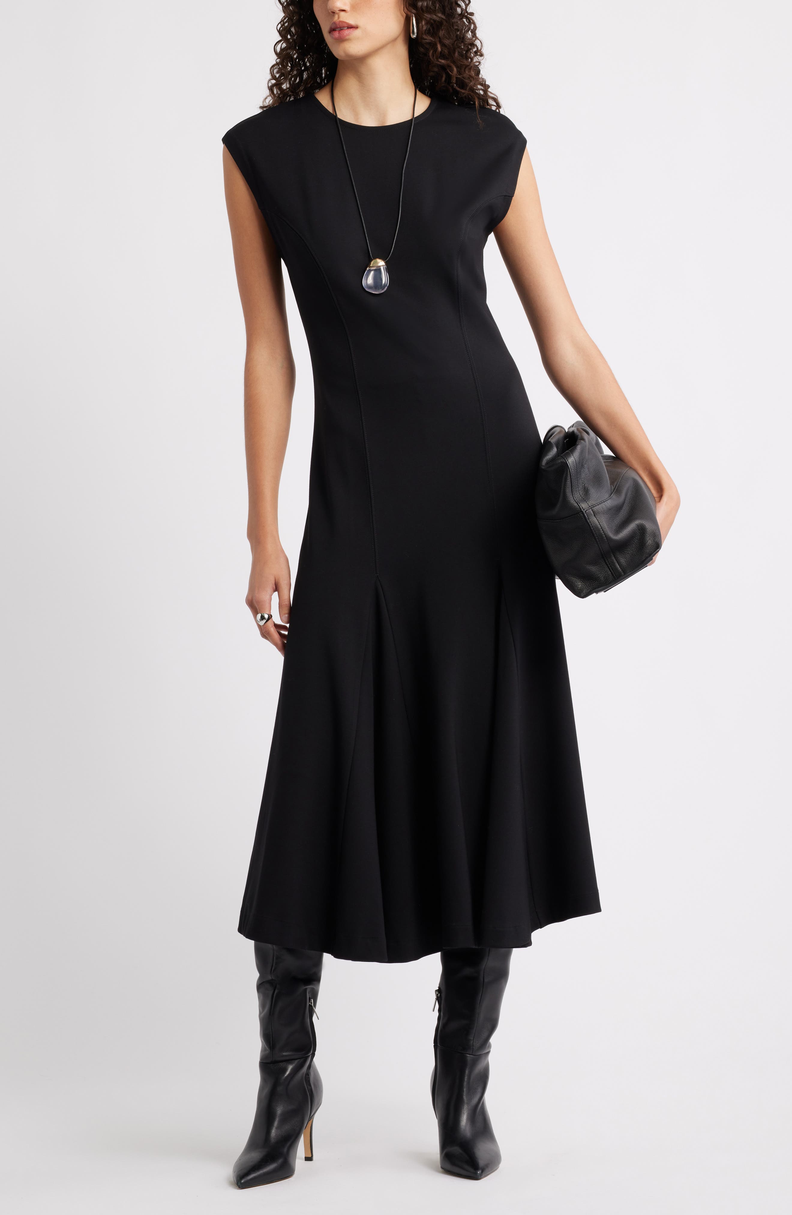 Nordstrom Princess Seam Fit & Flare Dress