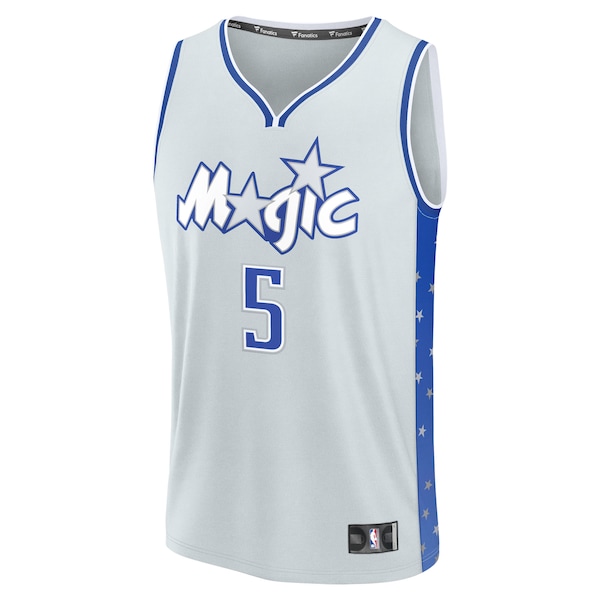Paolo Banchero Orlando Magic  2025/26 City Edition Fast Break Jersey - Silver