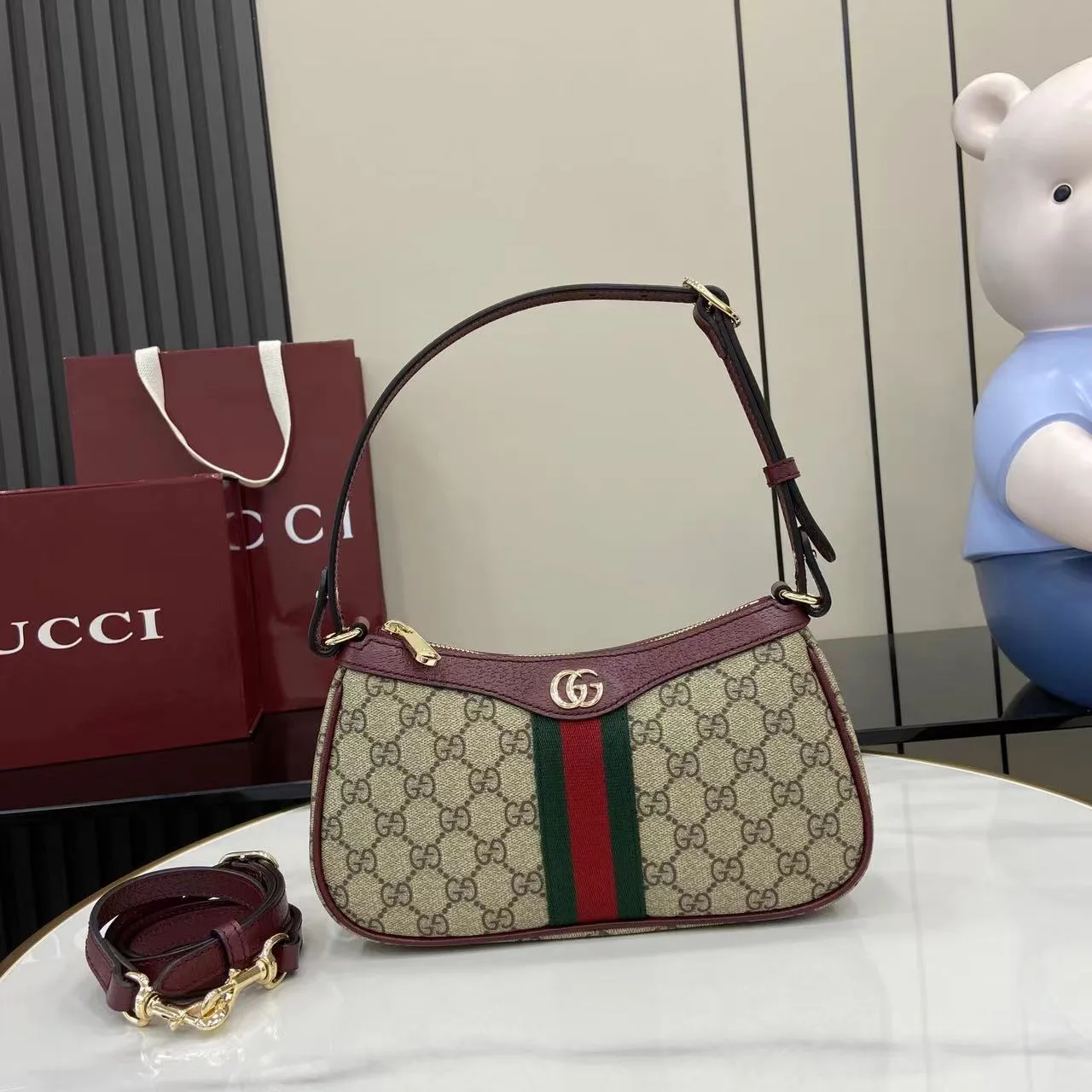 Gucci Brown Ophidia Shoulder Bag product photo from LabelPicks