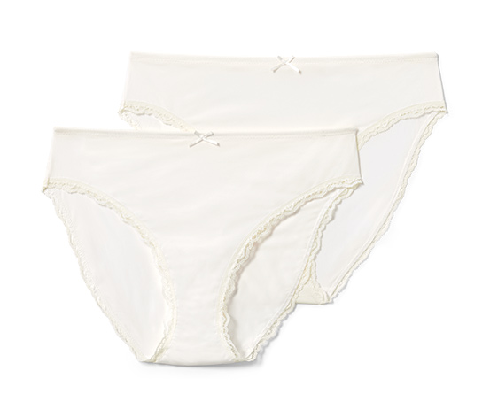 2 Slips, creme