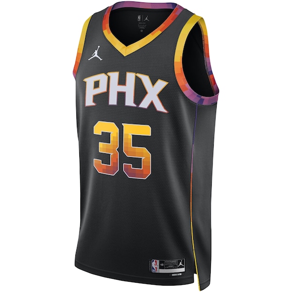 Kevin Durant Phoenix Suns Jordan Brand Unisex Swingman Jersey - Statement Edition - Black