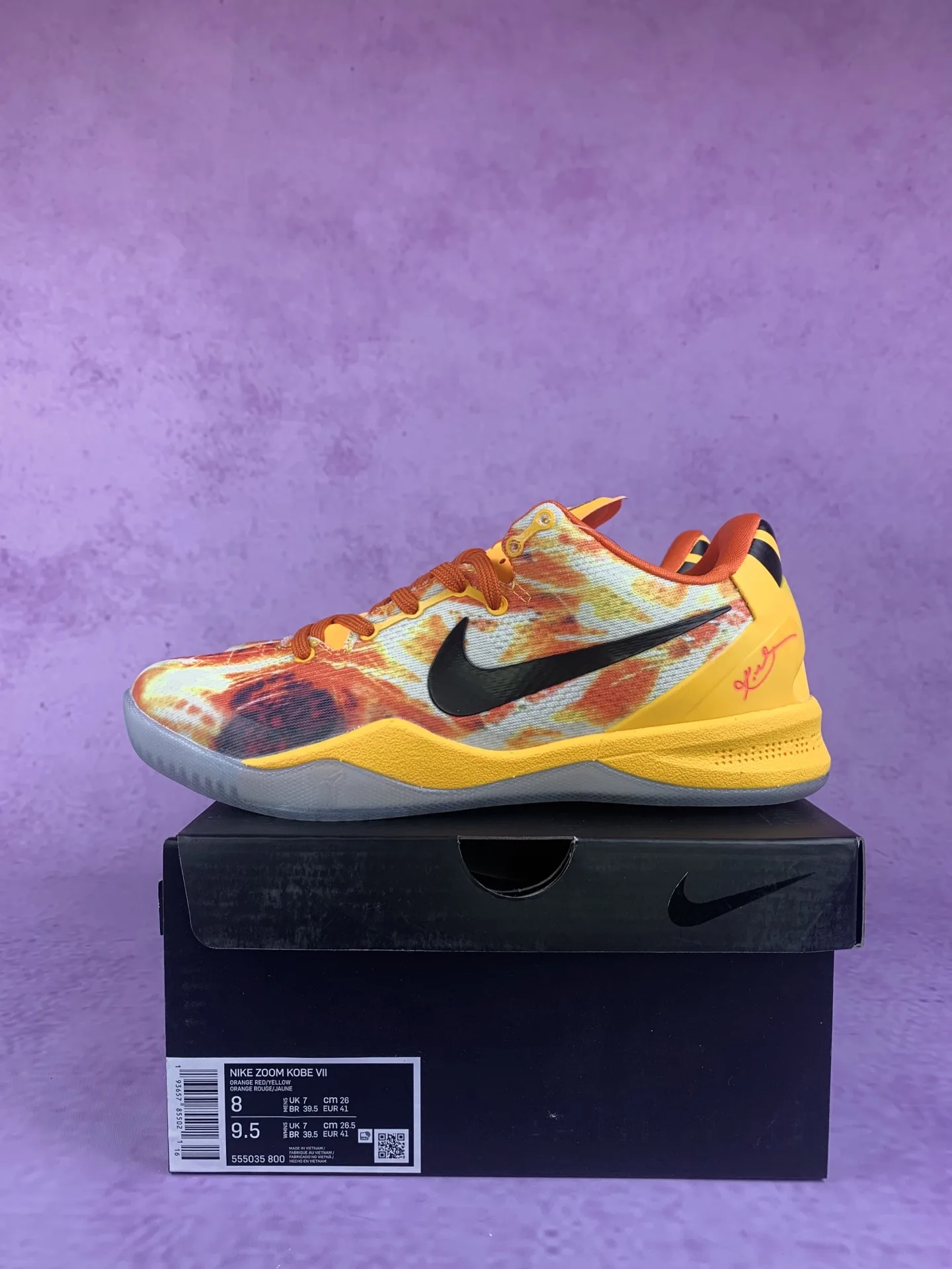 Kobe 8 System “Shanghai Firework Spark” Basketball Shoes product photo from LabelPicks