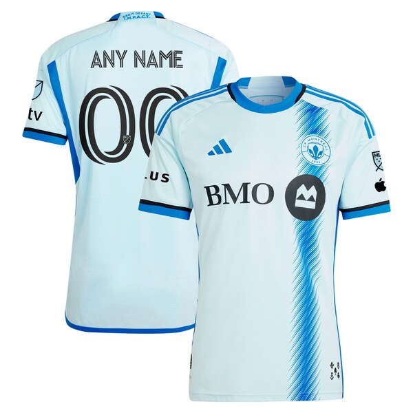 CF Montreal adidas 2024 La Main Authentic Custom Jersey – Light Blue