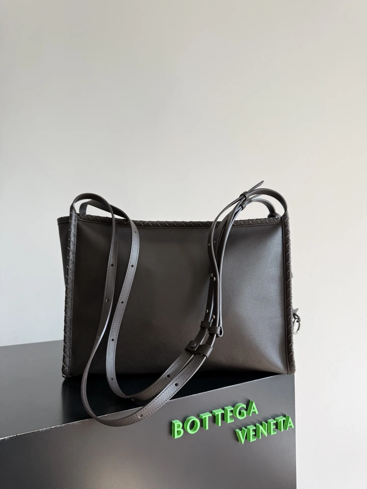 Bottega Veneta Intrecciato Woven Leather Crossbody Bag product photo from LabelPicks
