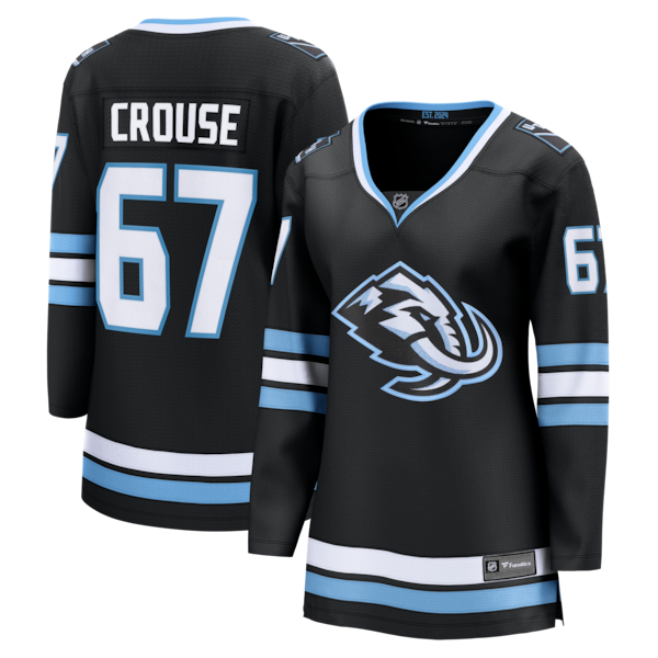 Lawson Crouse Utah Mammoth  Women's Home Breakaway Player Jersey - Black