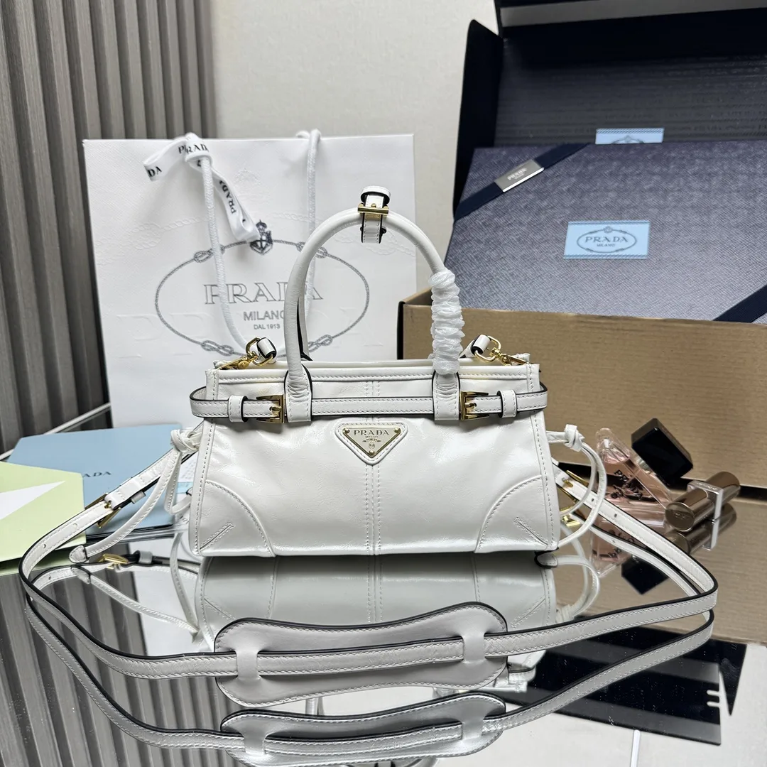 Prada Polished Top Handle Bag product photo from LabelPicks