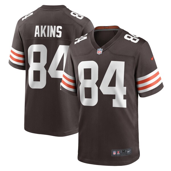 Jordan Akins Cleveland Browns Nike Team Game Jersey -  Brown