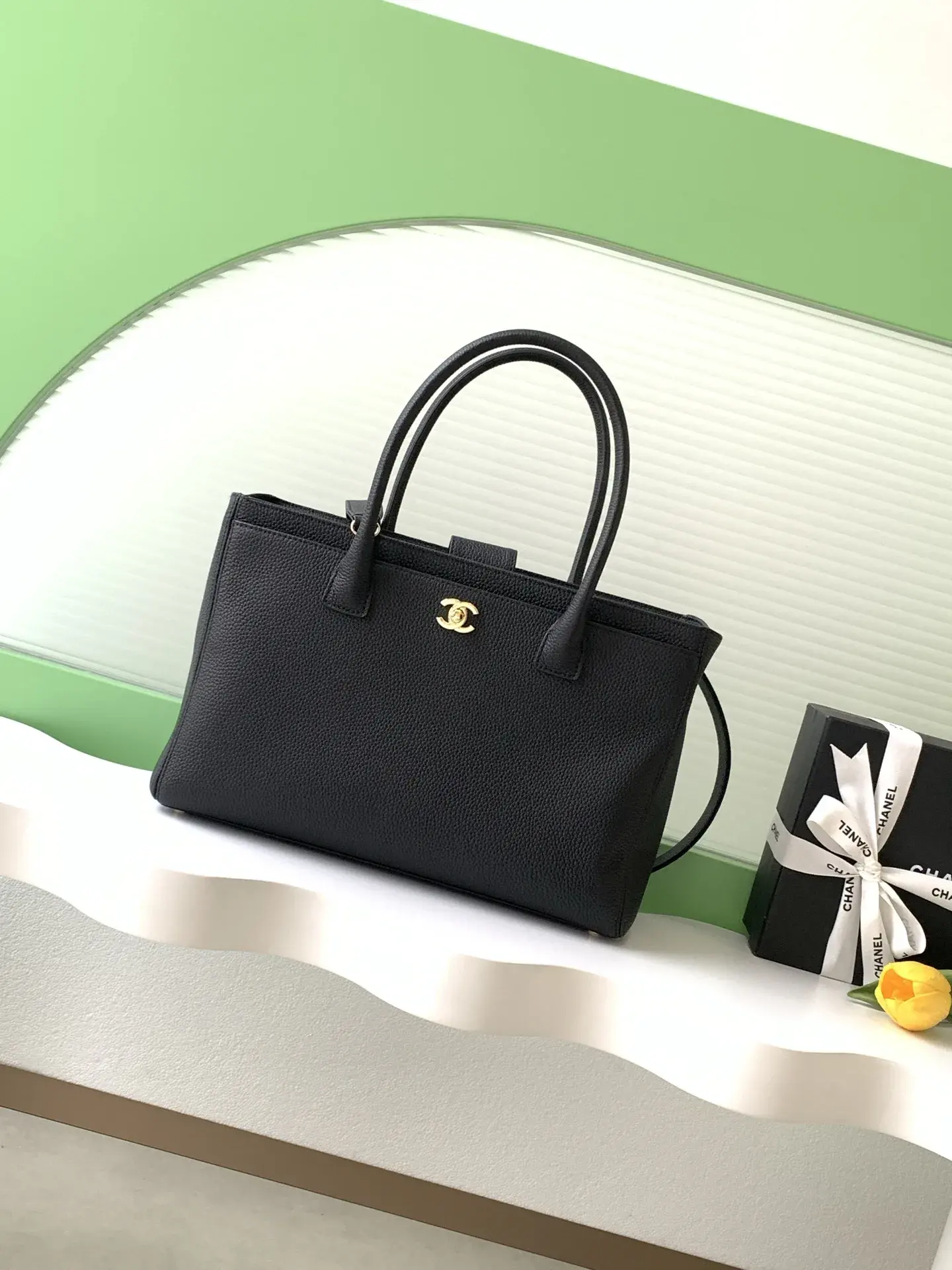 Chanel Grained Leather Tote Bag product photo from LabelPicks