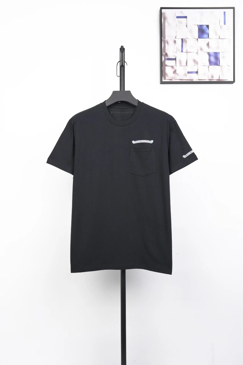 Chrome Hearts Black Pink Green Sanskrit Scroll T-Shirt product photo from LabelPicks