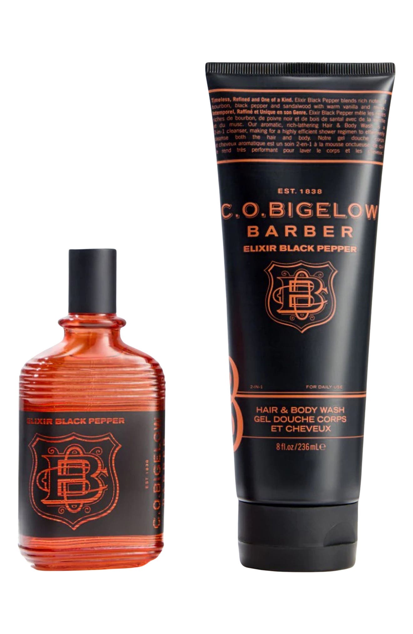 C.O. Bigelow Elixir Black Pepper No.1609 Hair & Body Wash
