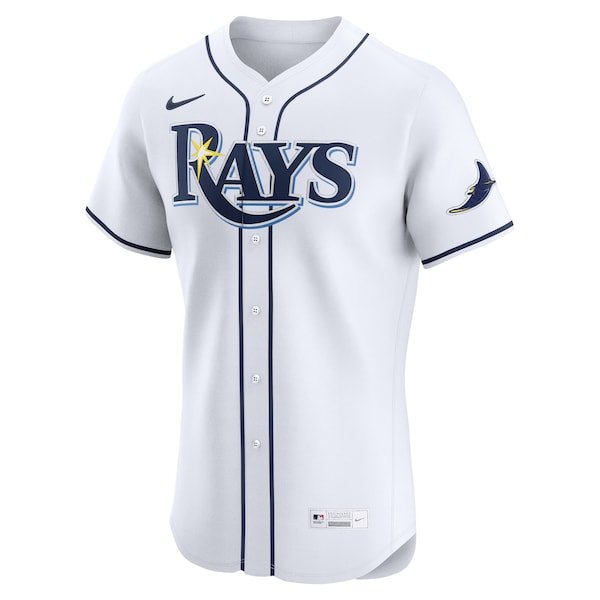 Tampa Bay Rays Nike Home Elite Jersey - White