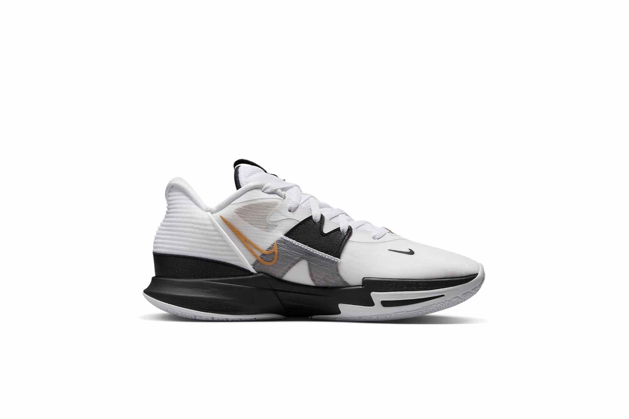 Nike Kyrie Low 5 EP ‘White Black Metallic Gold’ DJ6014-101