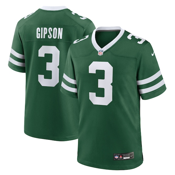 Xavier Gipson New York Jets Nike Team Game Jersey - Legacy Green