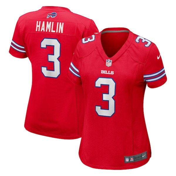 Damar Hamlin Buffalo Bills Nike Women's Player Jersey - Red