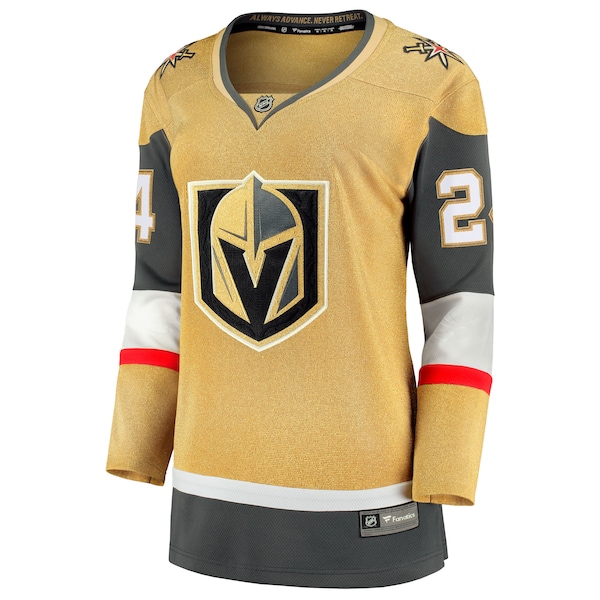 Jaycob Megna Vegas Golden Knights  Women's Home Breakaway Jersey - Gold