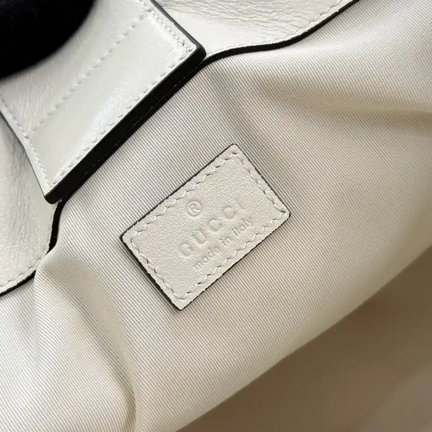 Gucci Marmont White GG Supreme Canvas Tote Bag product photo from LabelPicks