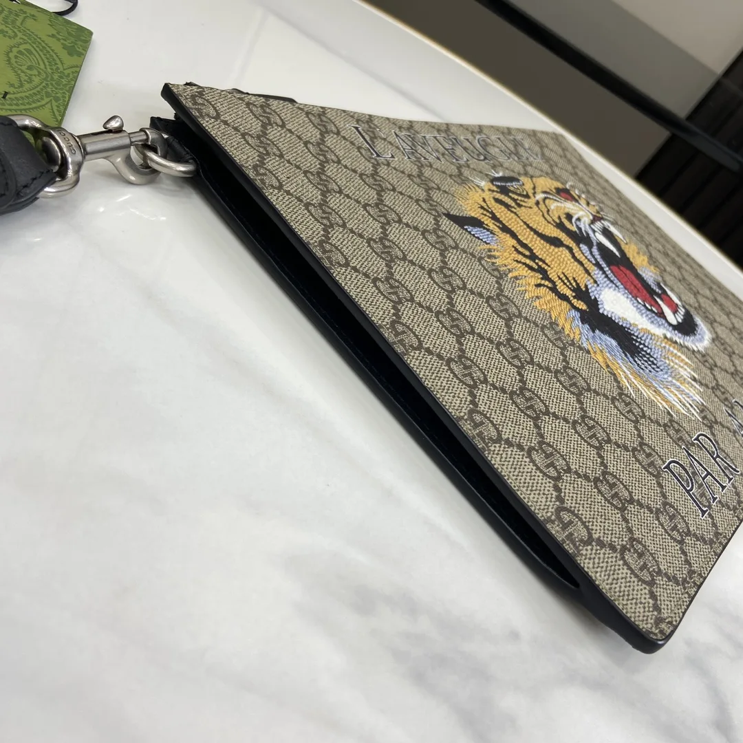 Gucci Brown Ophidia GG Supreme Canvas Clutch product photo from LabelPicks