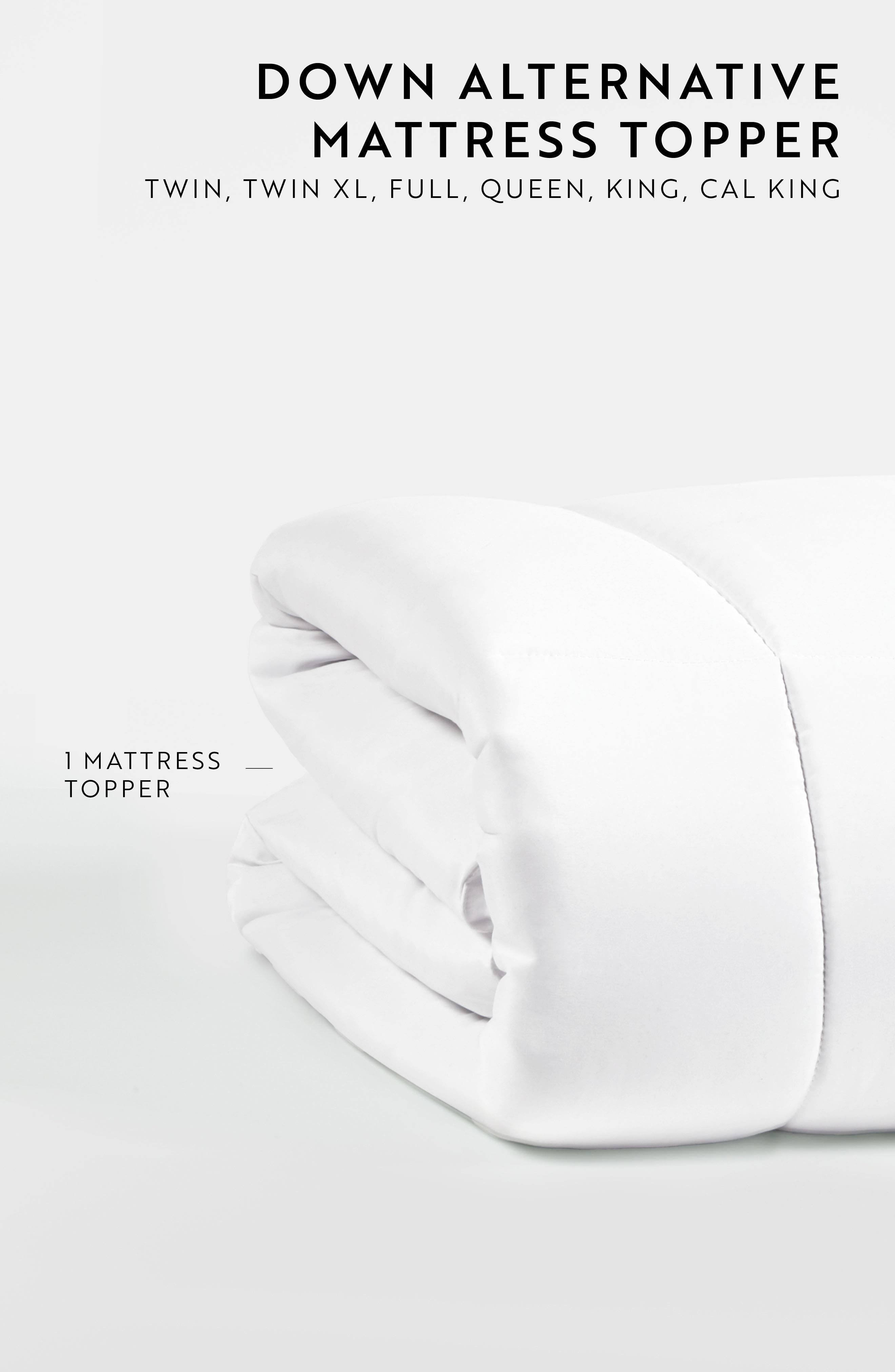 HOMESPUN Ultra Plush Luxury Mattress Topper