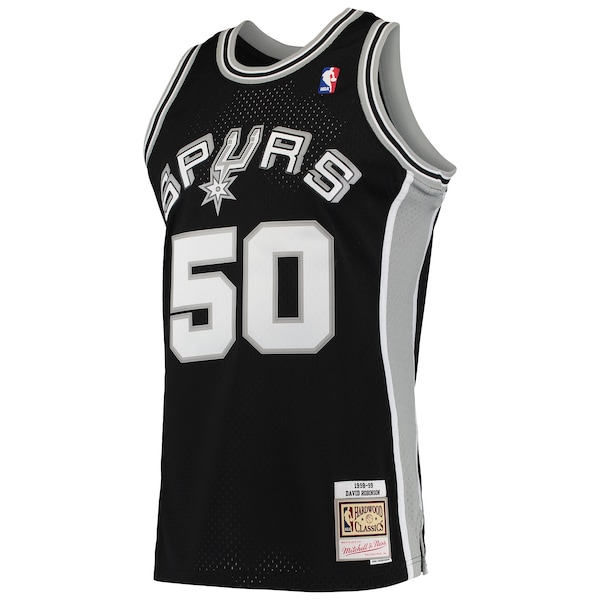 David Robinson San Antonio Spurs 1991/92 Hardwood Classics Swingman Jersey - Black