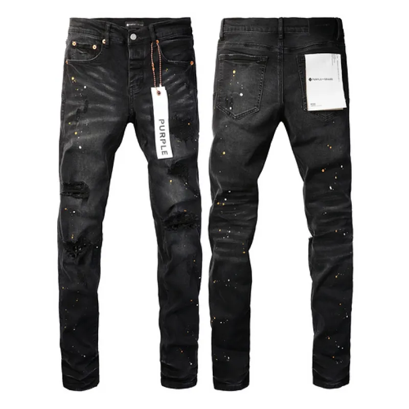 Purple Fashion Brand Jeans 005