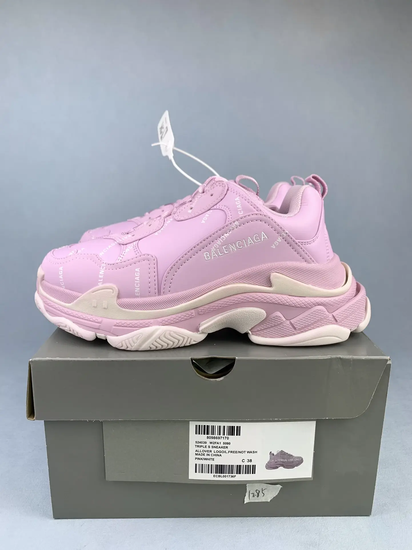 Balenciaga Triple S Allover Logo Sneaker product photo from LabelPicks
