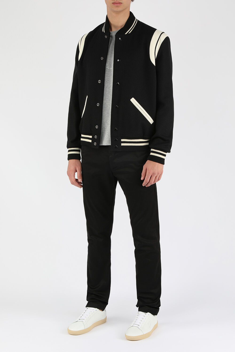 SAINT LAURENT ז'קט בייסבול