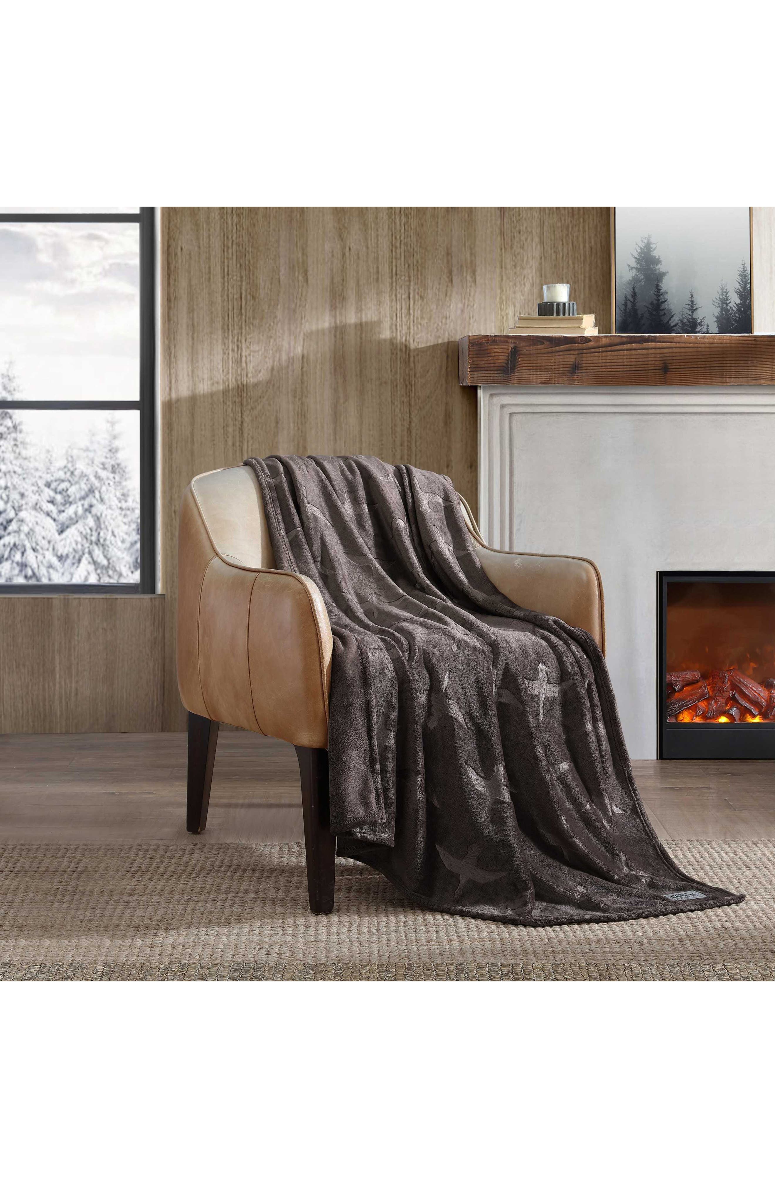 Eddie Bauer Geese Throw Blanket