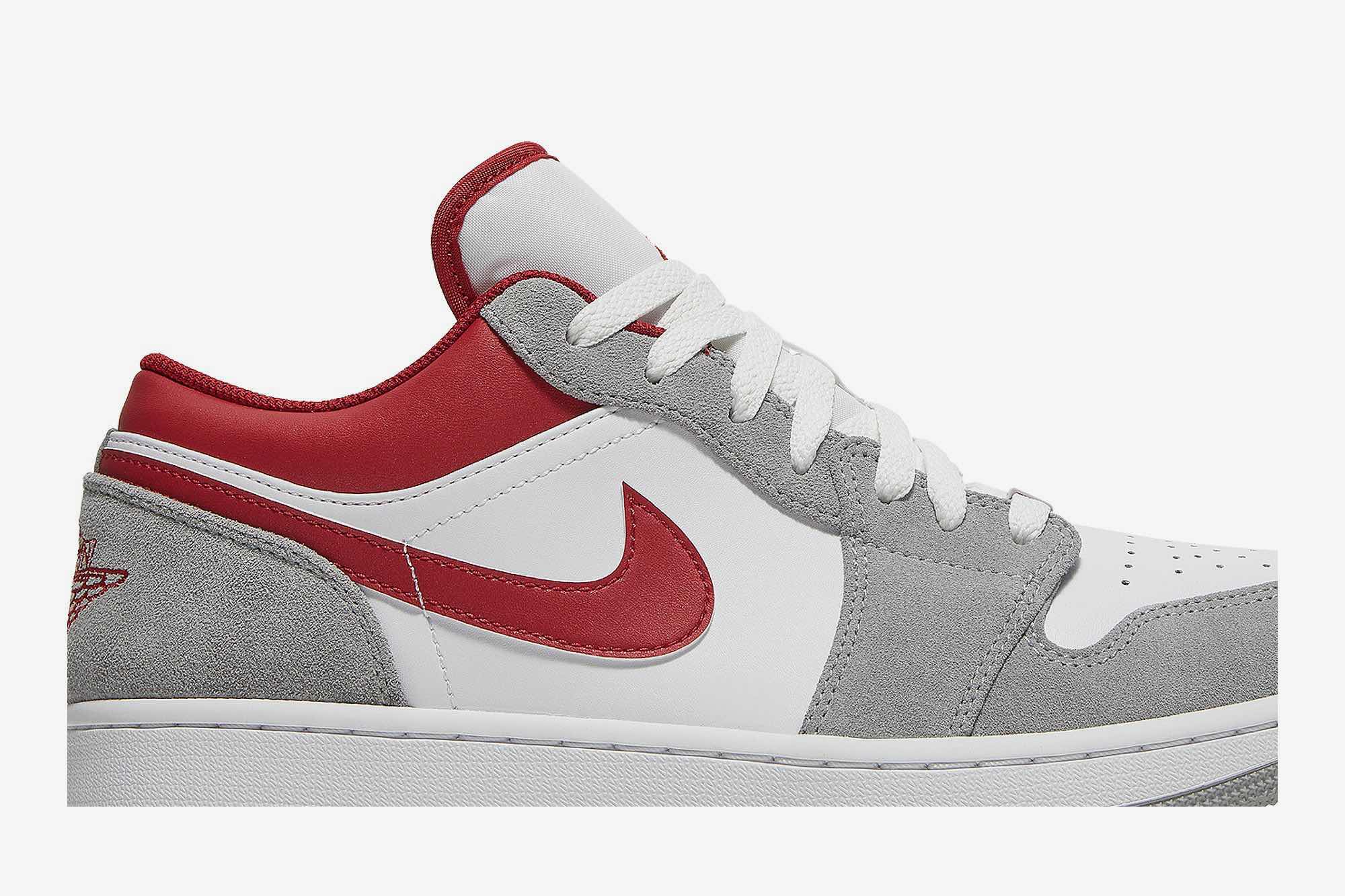 Air Jordan 1 Low SE ‘Light Smoke Grey Gym Red’ DC6991-016