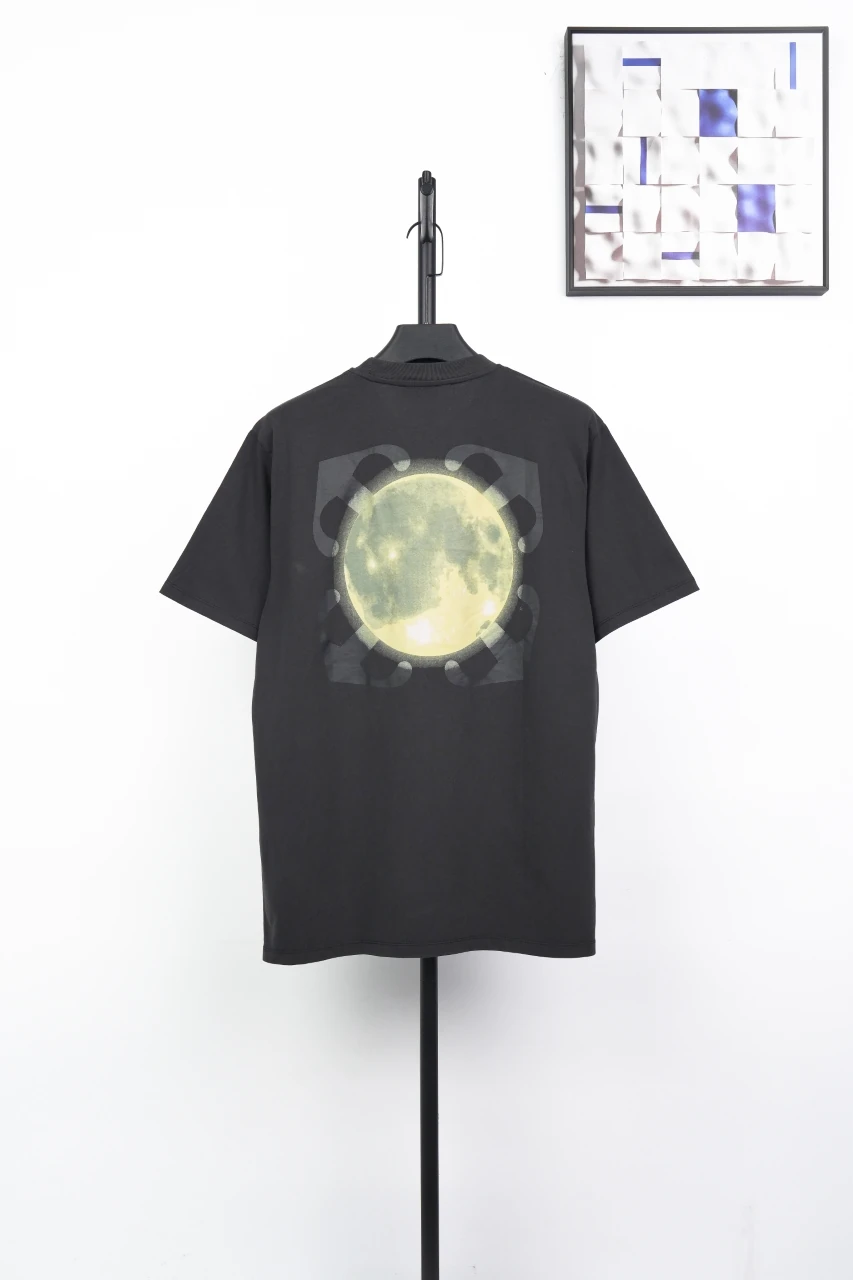Off-White Black Washed Moon Arrow T-Shirt product photo from LabelPicks