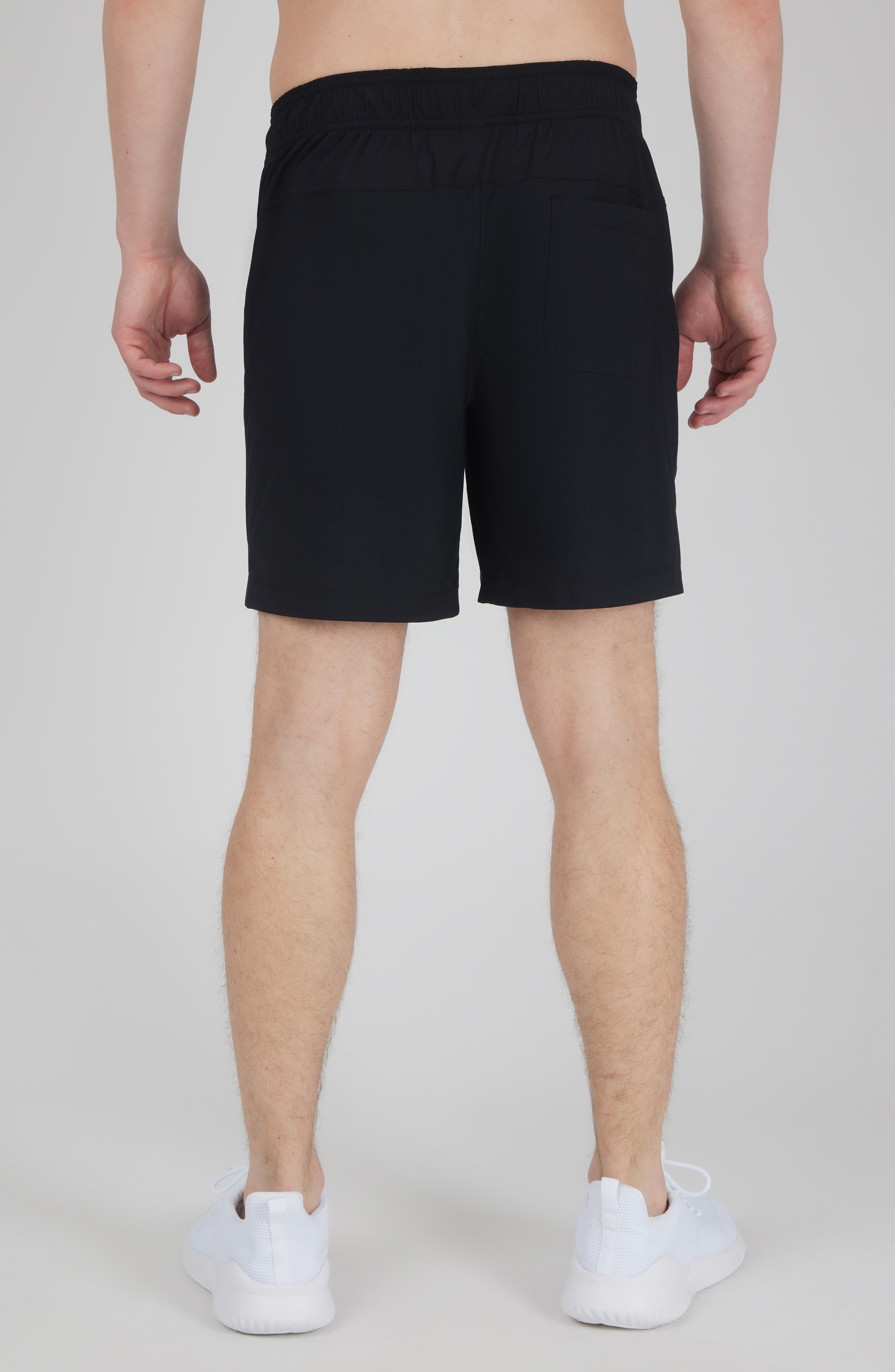 90 DEGREE BY REFLEX Stretch Tech Knit Active Shorts