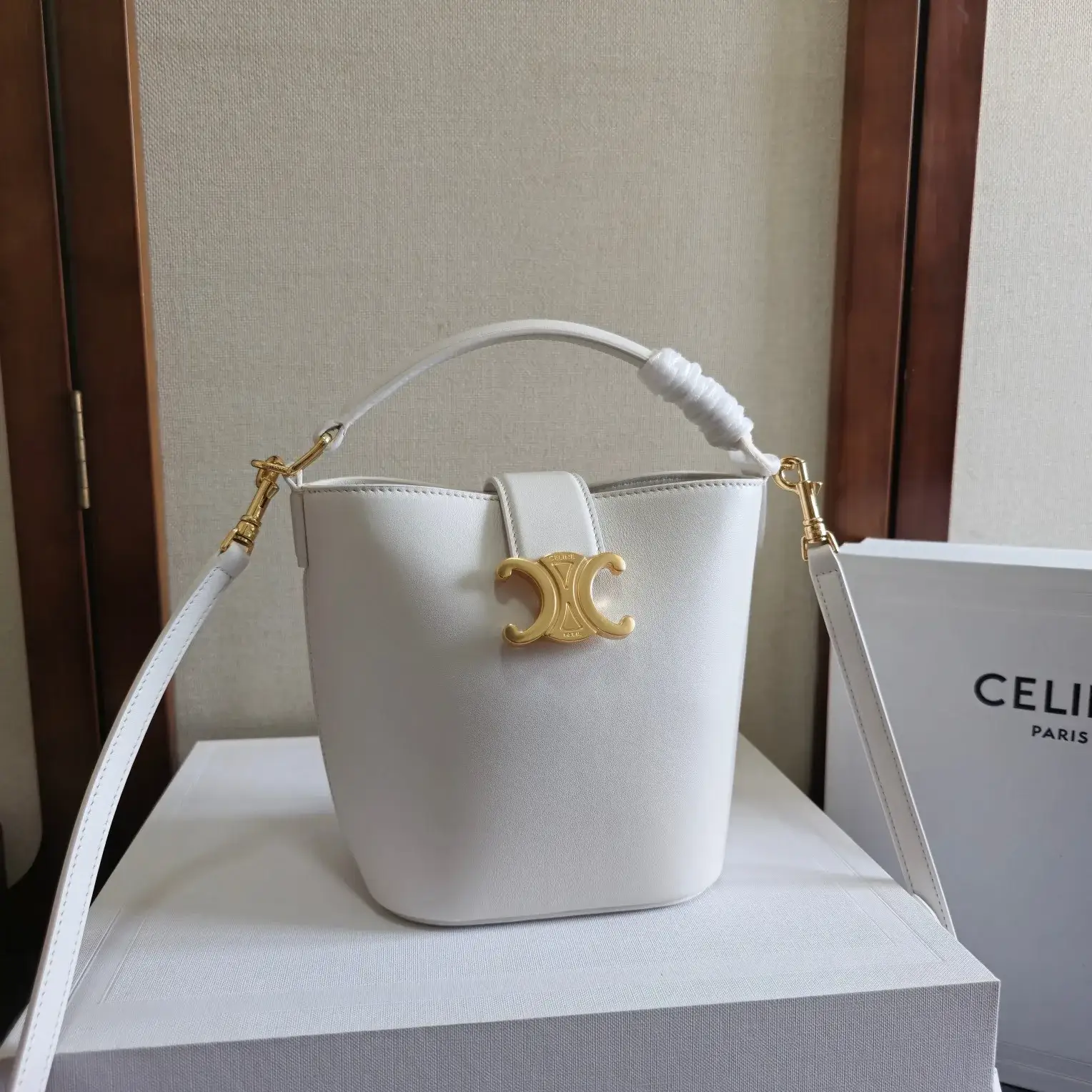 Celine Calfskin Bucket Bag product photo from LabelPicks